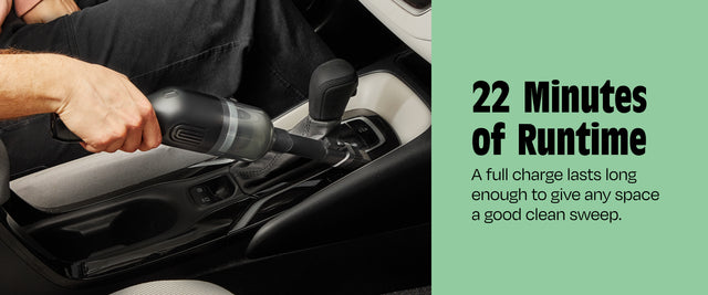 Cordless Hand Vacuum - BF02 (Black)